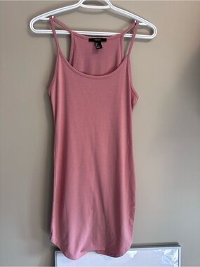 Forever 21 Dusty Rose Spaghetti Strap Tank Dress Womens Small